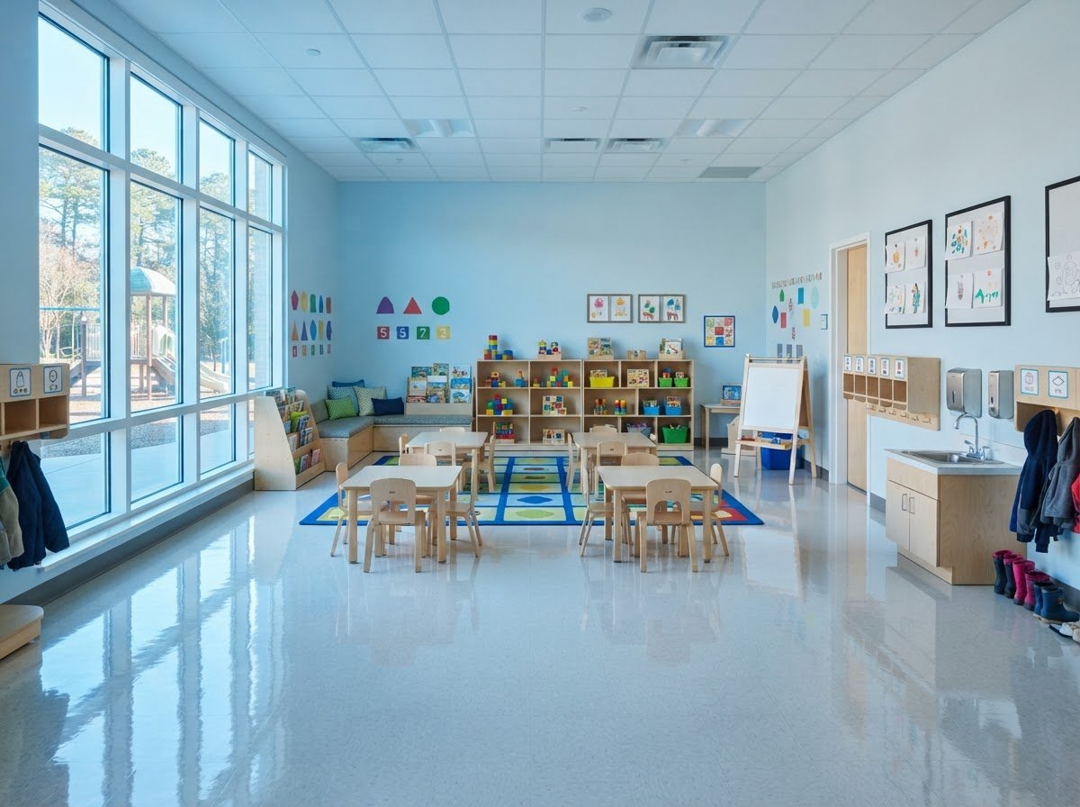 Daycare and preschool cleaning